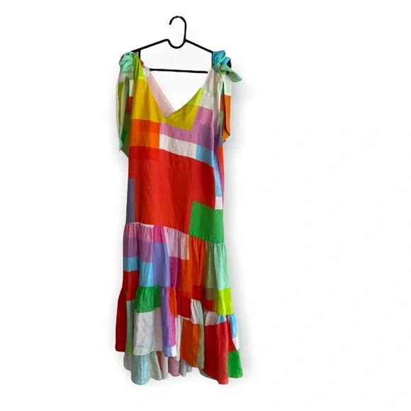 Tanya TaylorDonatellasilk streipe midi shift Dress